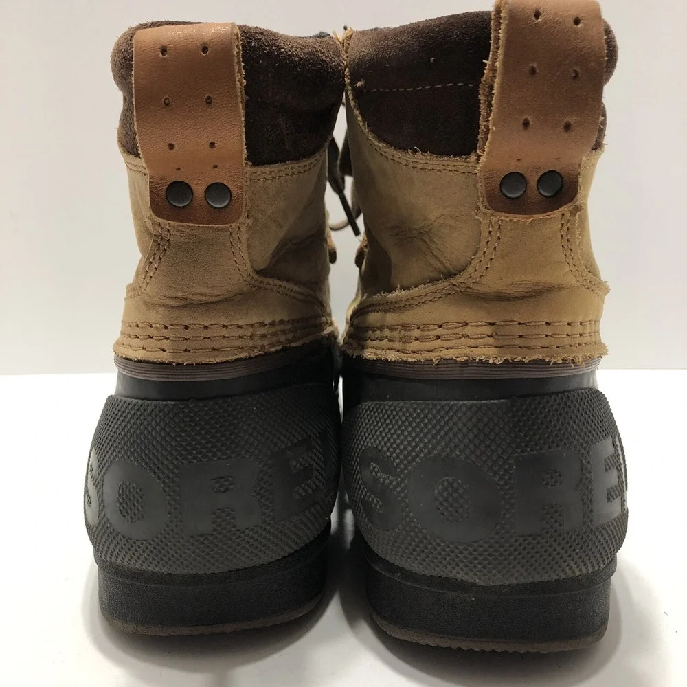 Sorel Men's Ankeny Snow Boot, Elk, Stout, 10 D US NM2101-286